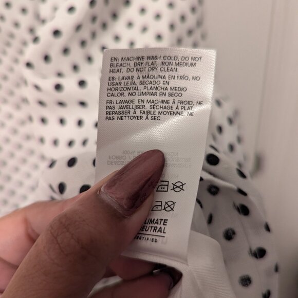 Reformation Malvina Linen Dress Ivory - Size 12 - Picture 11 of 12